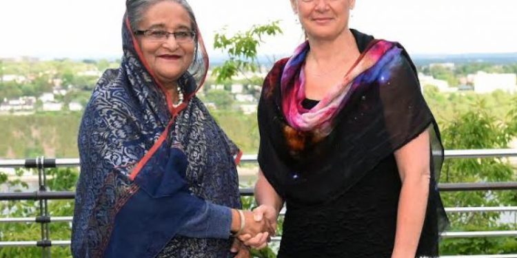 কানাডার গভর্নর জেনারেলের দেওয়া নৈশভোজে প্রধানমন্ত্রী শেখ হাসিনা