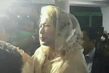 কারাগারে বিটিভিতে প্রধানমন্ত্রীর জনসভা দেখেছেন খালেদা জিয়া