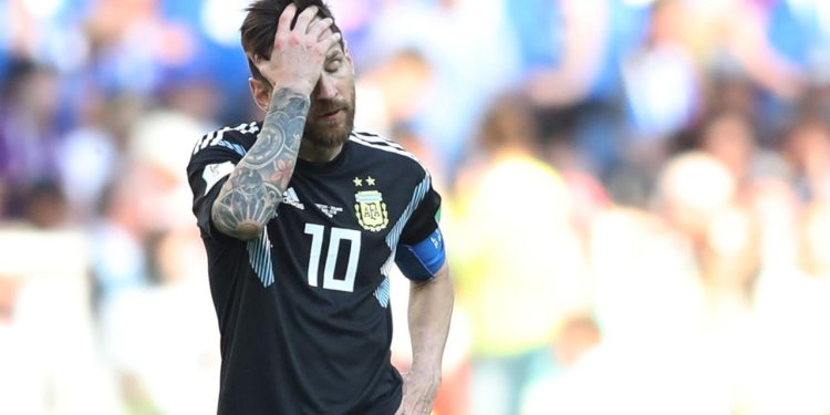 আর্জেন্টিনা আটকে গেল মেসির পেনাল্টি মিসে