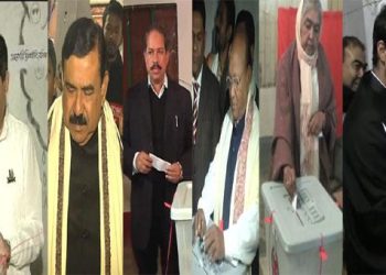 নিজ নিজ আসনে ভোট দিলেন হেভিওয়েট প্রার্থীরা