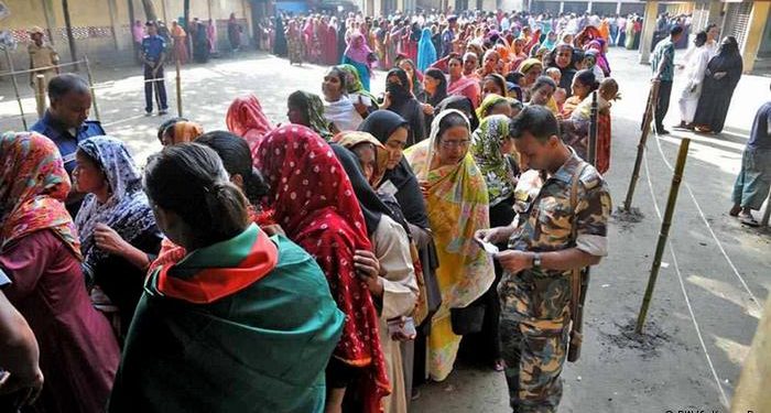 শান্তিপূর্ণ ভোটে সন্তুষ্টি ভোটারদের