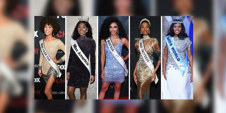 সুন্দরী প্রতিযোগিতা: একই বছরে সেরা পাঁচ কৃষ্ণাঙ্গ নারী