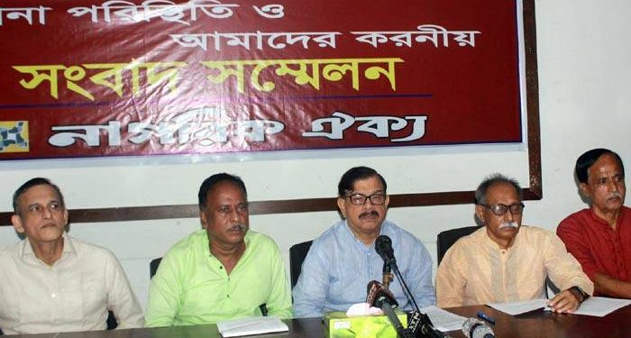 করোনা নিয়ে সরকারের অবহেলা মেনে নেওয়া যায় না: মান্না