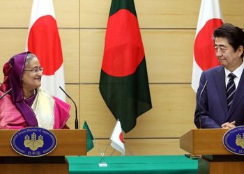 শেখ হাসিনাকে জাপানের প্রধানমন্ত্রীর টেলিফোন