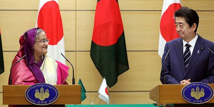 শেখ হাসিনাকে জাপানের প্রধানমন্ত্রীর টেলিফোন