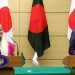 শেখ হাসিনাকে জাপানের প্রধানমন্ত্রীর টেলিফোন