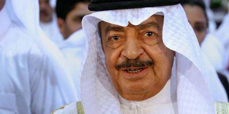 বাহরাইনের প্রধানমন্ত্রীর মৃত্যুতে মঙ্গলবার রাষ্ট্রীয় শোক ঘোষণা