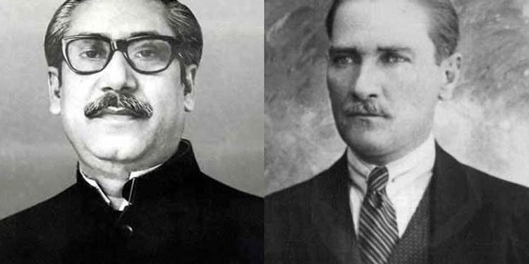 আঙ্কারায় বঙ্গবন্ধুর, ঢাকায় হবে কামাল আতাতুর্কের ভাস্কর্য