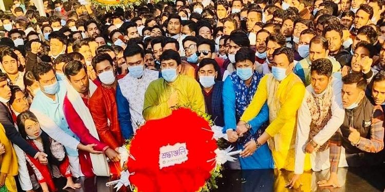 মুজিববর্ষ ও স্বাধীনতার সুবর্ণজয়ন্তীতে ছাত্রলীগের কাজ নিদর্শন হয়ে থাকবে