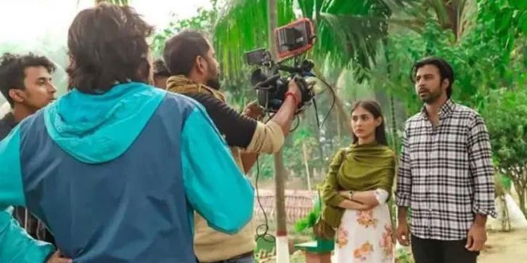 লকডাউনে শর্ত মেনে নাটকের শুটিং