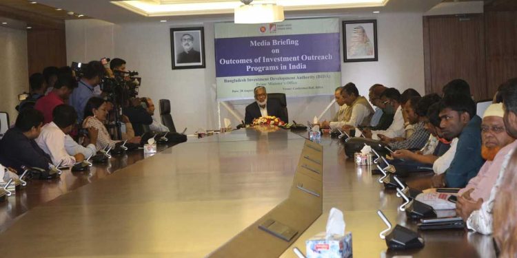 ৮০০ কোটি টাকা বিনিয়োগে আগ্রহী ভারতীয় উদ্যোক্তারা