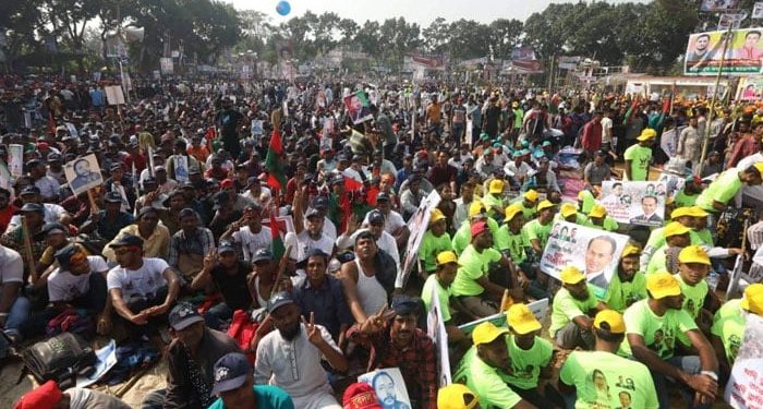 ফরিদপুরে বিএনপির গণসমাবেশ